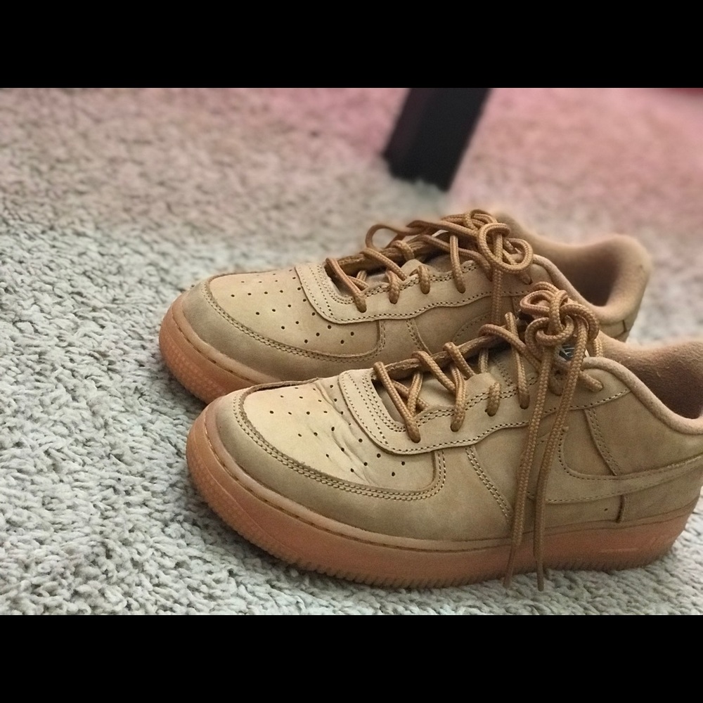 Wheat Nike Air Force 1’s